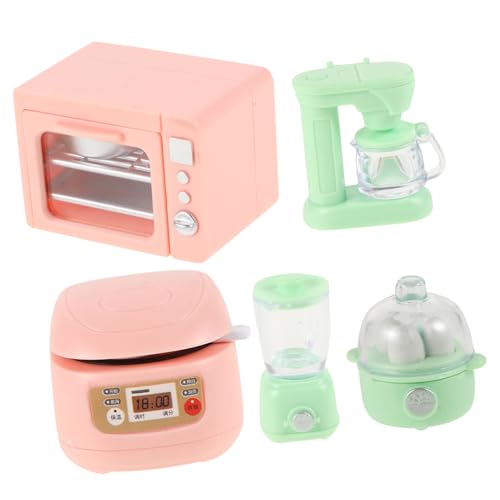 Didiseaon Miniatur Küchenzubehör für Puppenhaus Tragbares Mini Küchen Spielset mit Realistischen Accessoires Pädagogisches Rollenspiel für Dekoration und Fotorequisite von Didiseaon