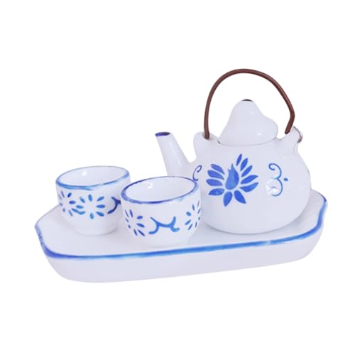 Didiseaon Miniatur Teeservice Set Teilig Keramik DIY Puppenhaus Dekoration Fake Teeservice Zubehör für Miniaturhaus Basteln und Sammeln Didiseaon Miniatur Teeservice Set Teilig Keramik DIY Puppenhaus Dekoration Fake Teeservice Zubehör für Miniaturhaus Basteln und Sammeln von Didiseaon