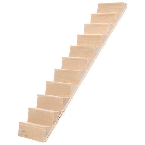 Didiseaon Miniatur Treppe aus Holz ohne Handlauf DIY Puppenhaus Möbel Zubehör Stufige Mini Haus Treppe für Puppenhaus Szenenmodell Handgefertigte Miniatur Holztreppe Didiseaon Miniatur Treppe aus Holz ohne Handlauf DIY Puppenhaus Möbel Zubehör Stufige Mini Haus Treppe für Puppenhaus Szenenmodell Handgefertigte Miniatur Holztreppe von Didiseaon