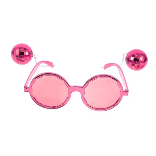 Didiseaon Partybrille Discokugel-Zubehör lustige brille für erwachsene Neon Männer funky faschingsbrille hochzeitsparty gläser Disco-Brille Szenenzubehör Plastik Violet Didiseaon Partybrille Discokugel-Zubehör lustige brille für erwachsene Neon Männer funky faschingsbrille hochzeitsparty gläser Disco-Brille Szenenzubehör Plastik Violet von Didiseaon
