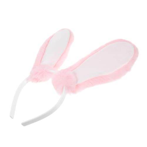 Didiseaon Plüsch Hasenohren Haarreif Bunny Cosplay Headband Leichtes Bequemes Ostern Kostüm Accessoire Für Damen Und Mädchen Party Foto Bühne von Didiseaon