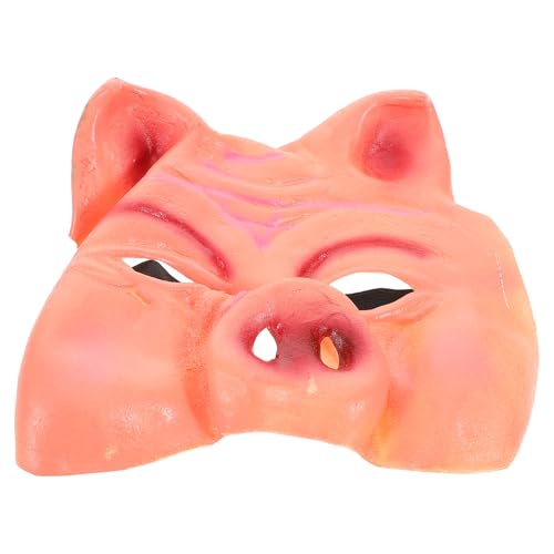 Didiseaon Realistische Schweinmaske für Halloween Kostüm Gruselige Tiermaske für Erwachsene Wiederverwendbar Tragbar für Kostümpartys Cosplay Didiseaon Realistische Schweinmaske für Halloween Kostüm Gruselige Tiermaske für Erwachsene Wiederverwendbar Tragbar für Kostümpartys Cosplay von Didiseaon