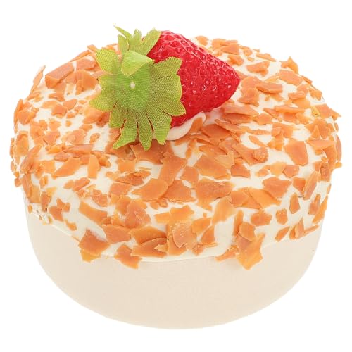 Didiseaon Realistisches Geburtstagskuchen Modell Künstliche Torte für Fotografie Schaufenster und Desserttisch Dekoration Erdbeer Design Didiseaon Realistisches Geburtstagskuchen Modell Künstliche Torte für Fotografie Schaufenster und Desserttisch Dekoration Erdbeer Design von Didiseaon