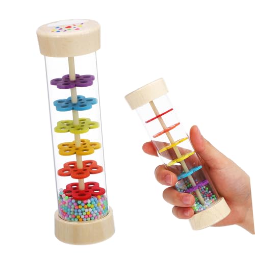 Didiseaon Regenmacher für Interaktives Holzspielzeug mit Klangröhren Montessori Regenstick Musikalisches Lernspielzeug Kreativität und Greiffähigkeit Großer Regenklang Röhrenstick Didiseaon Regenmacher für Interaktives Holzspielzeug mit Klangröhren Montessori Regenstick Musikalisches Lernspielzeug Kreativität und Greiffähigkeit Großer Regenklang Röhrenstick von Didiseaon