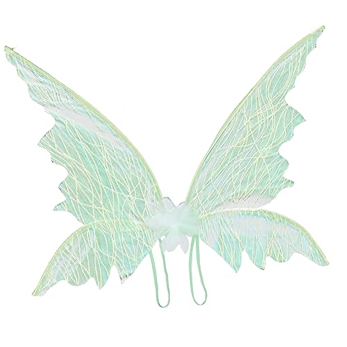 Didiseaon Schmetterlingsflügel Butterfly Wings Kinderparty Schmetterlings-Halloween-Kostüme für Kinderfeenflügel Schmetterlingskostüme für Garn Green Didiseaon Schmetterlingsflügel Butterfly Wings Kinderparty Schmetterlings-Halloween-Kostüme für Kinderfeenflügel Schmetterlingskostüme für Garn Green von Didiseaon