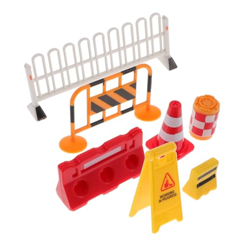 Didiseaon Teiliges Mini Verkehrsschilder Spielset aus Robustem Kunststoff Realistische Farben Lernspielzeug für Geeignet für Kindergarten Zuhause und Klassenzimmer Vielfältige von Didiseaon