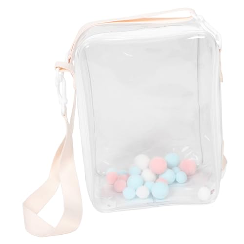 Didiseaon Transparente Puppentasche mit Pompom und Tragegurt Großer PVC doll Bag für Baumwollpuppen Geräumiger Schulter Umhängebeutel zur Sicheren Aufbewahrung und Übersichtlichen Didiseaon Transparente Puppentasche mit Pompom und Tragegurt Großer PVC doll Bag für Baumwollpuppen Geräumiger Schulter Umhängebeutel zur Sicheren Aufbewahrung und Übersichtlichen von Didiseaon
