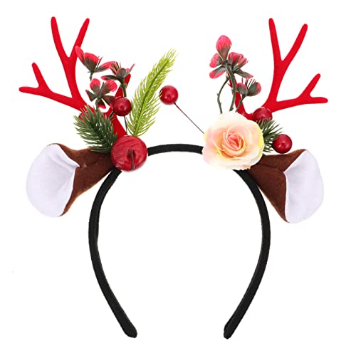 Didiseaon Weihnachtliches Haarband Mit Rentierhörnern Festlicher Kopfschmuck Für Erwachsene Und Accessoire Für Weihnachtsfeiern Partys Und Fotoshootings Leicht Und Angenehm von Didiseaon