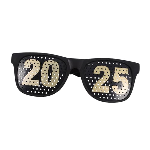 Didiseaon digitale Brille Silvesterbrille 2025 modische Brille Klasse von 2025 Brillen Neujahrsbrille Spa Partydekoration partyzubehör Sonnenbrillen-Gastgeschenke Partygläser groß Abs Black Didiseaon digitale Brille Silvesterbrille 2025 modische Brille Klasse von 2025 Brillen Neujahrsbrille Spa Partydekoration partyzubehör Sonnenbrillen-Gastgeschenke Partygläser groß Abs Black von Didiseaon