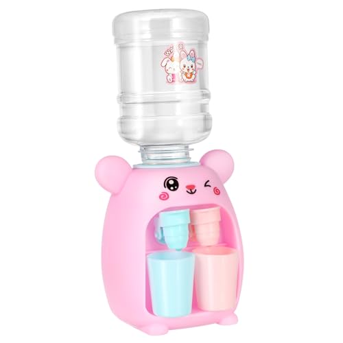 Didiseaon mit Wasserspender Kleiner Wasserspender winziger Wasserspender küchenspielzeug für Kitchen Toys for wasserspender Mini-Wasserspender für Plastik von Didiseaon