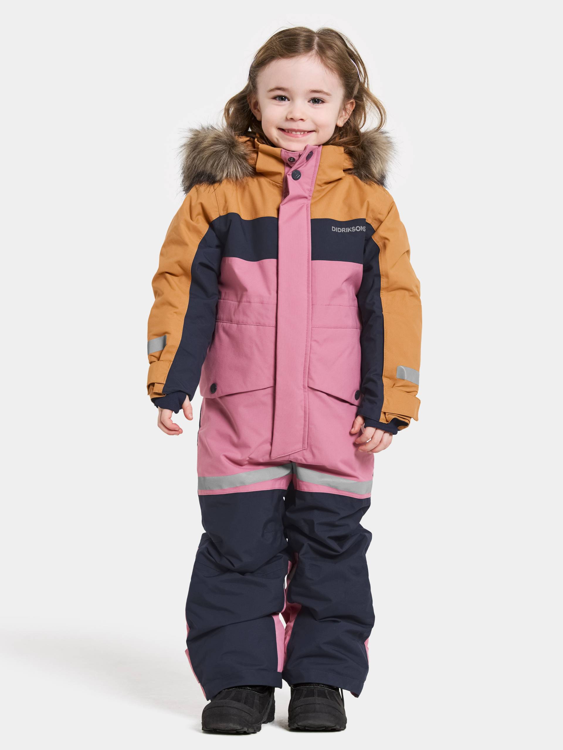 Didriksons Bjärven Overall, Heather Pink, 130 Didriksons Bjärven Overall, Heather Pink, 130 von Didriksons
