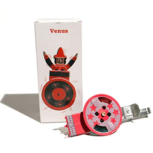 Die Blechfabrik Feuerrad mit auftauchendem Roboter Venus von Die Blechfabrik