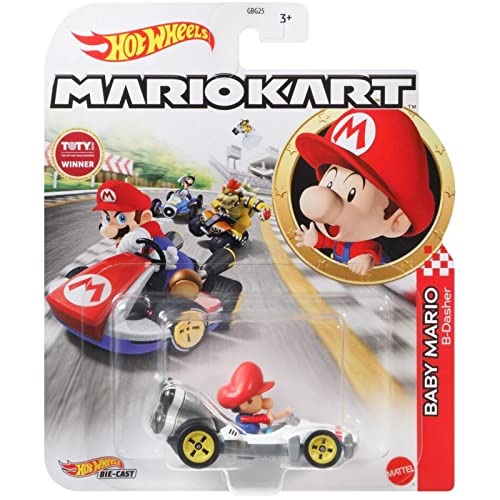 Die Cast Hot Wheels Mario Kart Charaktere und Karts als 1:64 Cars von Hot Wheels