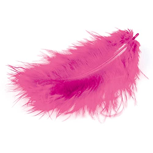 Marabu Federn verschiedene Farben, Farbe:pink von Die Ideenwelt