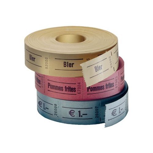 Rollen-Gutschein - 0,50 - 1000 Stück weiss Rollen-Gutschein - 0,50 - 1000 Stück weiss von Die Ideenwelt