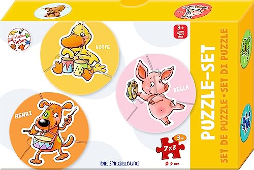 Coppenrath 18856 - Die Lieben Sieben - Puzzle-Set (7x3 Teile) von Die Spiegelburg