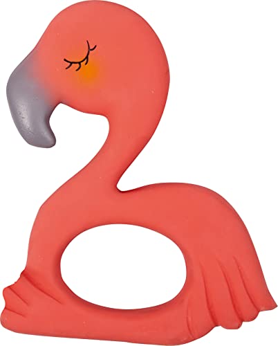 Coppenrath Verlag 16402 Beißring aus Naturkautschuk Flamingo Frieda BabyGl von Die Spiegelburg