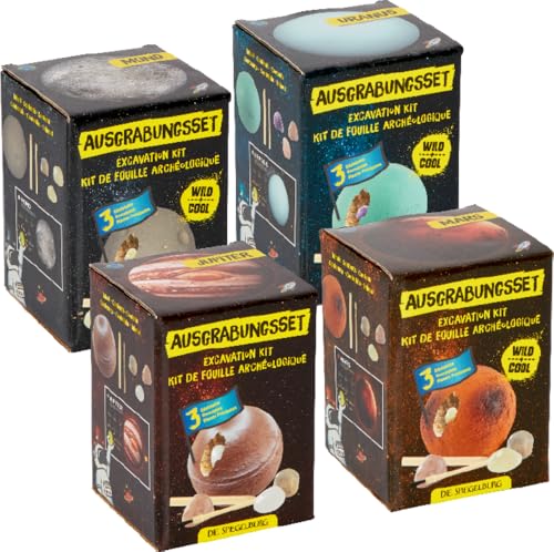 DIE SPIEGELBURG - Edelstein-Ausgrabungsset Planet - Wild+Cool, Sortiert DIE SPIEGELBURG - Edelstein-Ausgrabungsset Planet - Wild+Cool, Sortiert von Die Spiegelburg