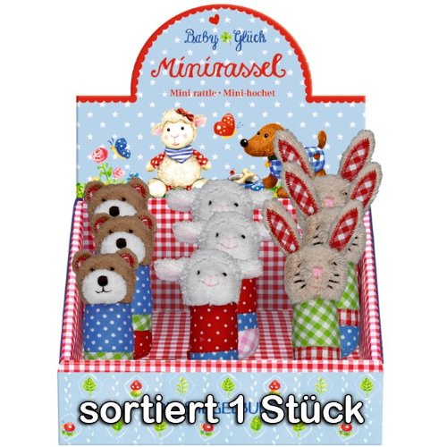 Die Spiegelburg 11099 Minirasseln Lieblingstiere BabyGlück, Sortiert-1 Stück Die Spiegelburg 11099 Minirasseln Lieblingstiere BabyGlück, Sortiert-1 Stück von Die Spiegelburg