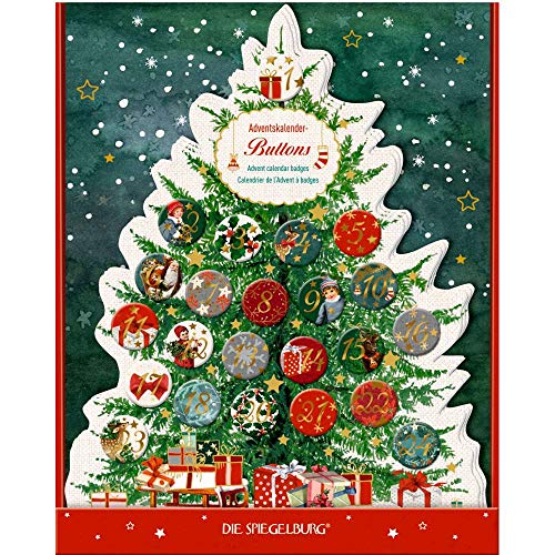 Die Spiegelburg 15103 Adventskalenderbuttons Schöne Weihnachtszeit! von Die Spiegelburg