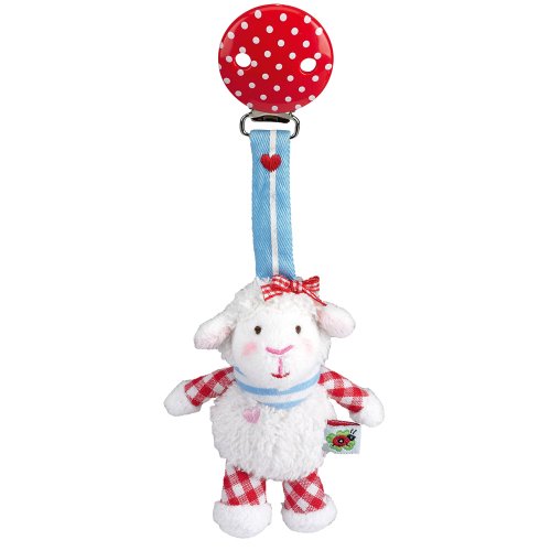 Die Spiegelburg 90185 Kinderwagenclip Lämmchen Baby Glück von Die Spiegelburg