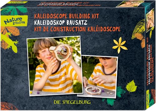 Die Spiegelburg - Bausatz Kaleidoskop - Nature Zoom - 21114, Bastelset Kinder 3 Jahre, Fördert Motorische Fähigkeiten & Logisches Denken, Einfache Schritt-für-Schritt-Anleitung von Die Spiegelburg