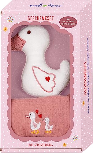Die Spiegelburg - Geschenkset Gans, rosa - BabyGlück, 18734 von Die Spiegelburg