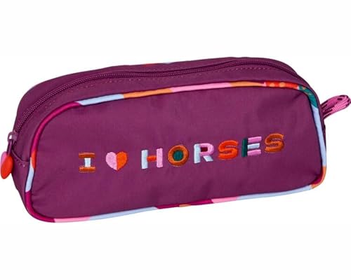 Die Spiegelburg Horses STIFTE-ETUI - Fuchsia von Die Spiegelburg