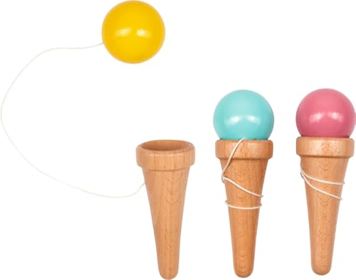 Die Spiegelburg I Holz-Fangspiel Eistüte Sommerkinder, sort. Die Spiegelburg I Holz-Fangspiel Eistüte Sommerkinder, sort. von Die Spiegelburg
