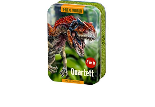 Die Spiegelburg - Quartett, T-Rex World, 15014 von Coppenrath Verlag GmbH & Co. KG