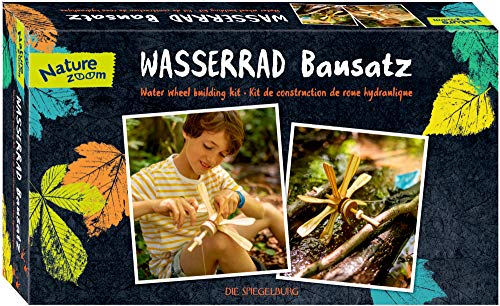 Die Spiegelburg - Wasserrad Bausatz, Nature Zoom, 16090 von Die Spiegelburg
