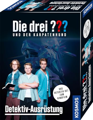 Die drei ??? Detektiv-Ausrüstung, Detektiv Spielzeug Set für Kinder mit Fingerabdruckpulver von Die drei
