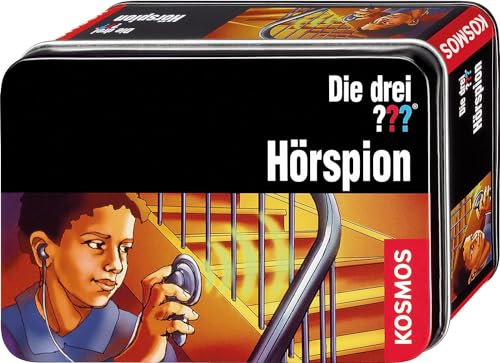 Kosmos Die DREI ??? Hörspion, Detektiv-Spielzeug, Agenten-Ausrüstung für Kinder ab 8 Jahre, Die DREI Fragezeichen Spielzeug, Detektiv Ausrüstung, Detektivset von Kosmos