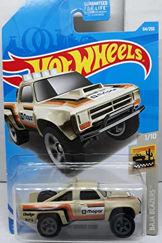 DieCast Hot Wheels '87 Dodge D100 (Tan), 64/250 Baja Blazers 1/10 von DieCast
