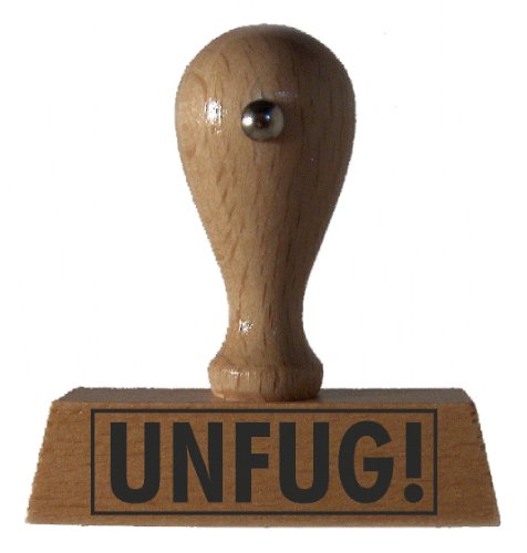 Sprüche-Stempel UNFUG! vom Kaufhaus2010 Sprüche-Stempel UNFUG! vom Kaufhaus2010 von DieStempelGmbH
