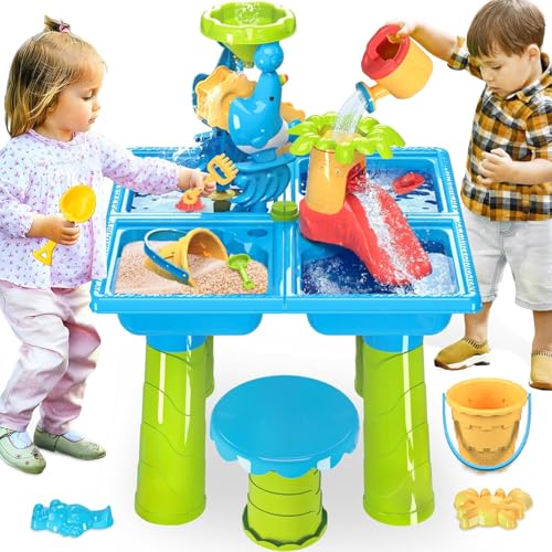 Diealles Shine Wasserspieltisch, Multifunktional Wassertisch Kinder Outdoor, Sand und Wasserspieltisch ab 1 2 3 4 Jahre, Wasser Spieltisch Kinder Outdoor Strand Sommer Aktivität Diealles Shine Wasserspieltisch, Multifunktional Wassertisch Kinder Outdoor, Sand und Wasserspieltisch ab 1 2 3 4 Jahre, Wasser Spieltisch Kinder Outdoor Strand Sommer Aktivität von Diealles Shine