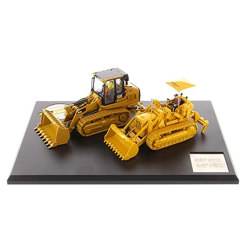 DIECAST MASTERS CAT 977D Traxcavator & CAT 963K Track Loader von Diecast Masters