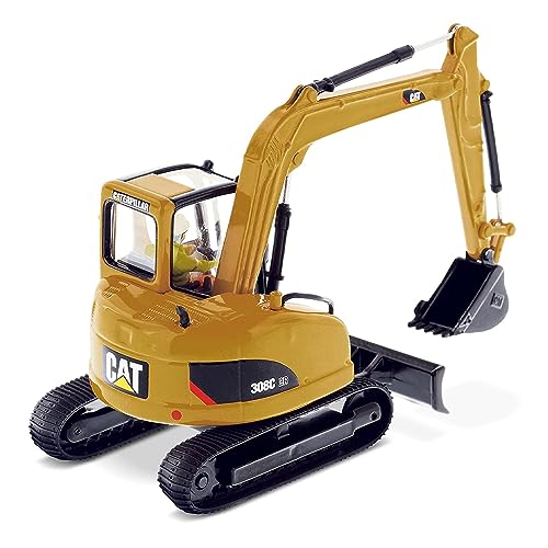 Diecast Masters Caterpillar 308C CR Mini Hydraulikbagger im Maßstab 1:50 | Core Classics Series Cat Trucks & Baumaschinen Modell 85129C von Diecast Masters