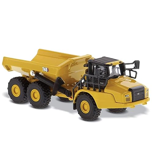 Diecast Masters 85548 - CAT 745 Gelenk-Truck, Maßstab 1:125, ab 14 Jahren, in Blechdose, für Sammler geeignet von Diecast Masters