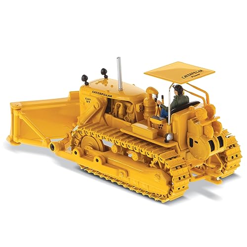 Diecast Masters 85577 - Cat D7C Track Type Tractor Vintage, Maßstab 1:50, ab 14 Jahren, in Flipbox-Karton, für Sammler geeignet von Diecast Masters
