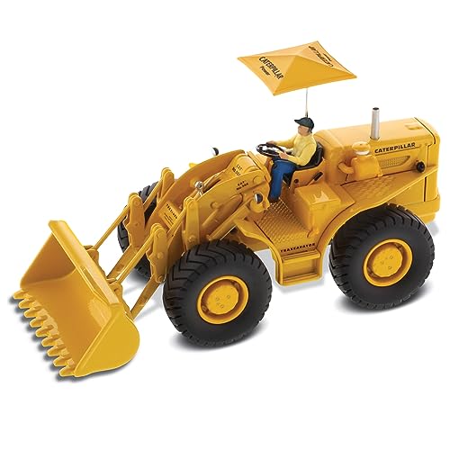Diecast Masters 85579 - Cat 966A Radlader Vintage, Maßstab 1:50, ab 14 Jahren, in Flipbox-Karton, für Sammler geeignet von Diecast Masters