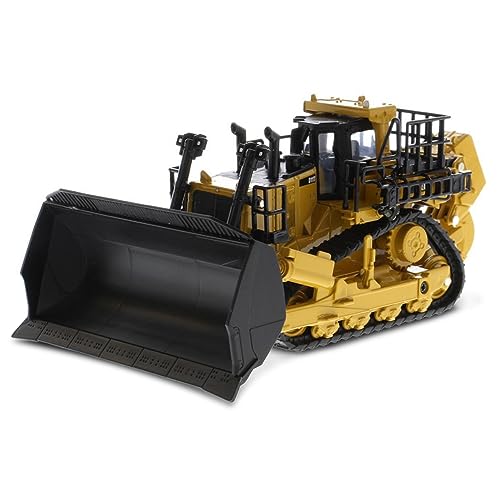 Diecast Masters 85637 - Caterpillar Kettendozer D11T, detailgetreues CAT Baufahrzeug in Displayfenster-Box, Maßstab 1:64, ca. 17 x 10 x 7 cm, ab 8 Jahren, für Modelleisenbahnen und Sammler geeignet von Diecast Masters