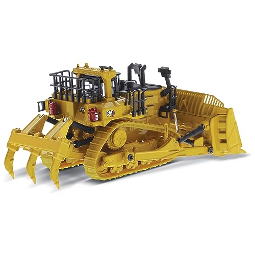 Diecast Masters 85659 - Caterpillar Kettendozer D11 Next Gen, detailgetreues H0 CAT Baufahrzeug in Metallbox, Maßstab 1:87, ca. 12 x 7,3 x 6,4 cm, 14+, für Modelleisenbahnen und Sammler von Caterpillar