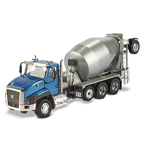 Diecast Masters 85664 - Cat CT660 Day Cab Tractor mit Metal Cement Mixer, Maßstab 1:50, ab 14 Jahren, in Displayfenster-Box, für Sammler geeignet von Diecast Masters