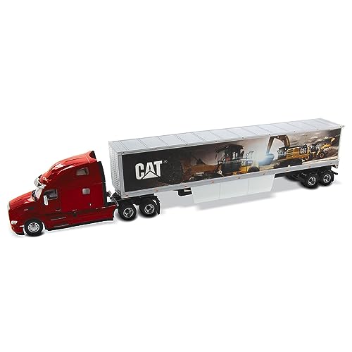Diecast Masters 85665 - Peterbilt 579 Day Cab mit Cat Mural Trailers, Maßstab 1:50, ab 14 Jahren, in Displayfenster-Box, für Sammler geeignet Diecast Masters 85665 - Peterbilt 579 Day Cab mit Cat Mural Trailers, Maßstab 1:50, ab 14 Jahren, in Displayfenster-Box, für Sammler geeignet von Diecast Masters