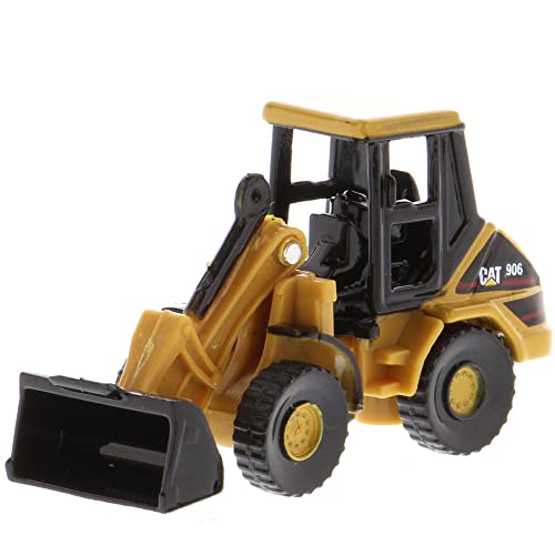 Diecast Masters 85972DB - Cat Micro 906 Radlader, ab 14 Jahren, in Displayfenster-Box, für Sammler geeignet von Diecast Masters