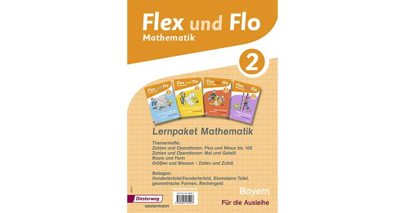 Buch - 2. Jahrgangsstufe, Lernpaket Mathematik, 4 Hefte (Für die Ausleihe) von Diesterweg Verlag
