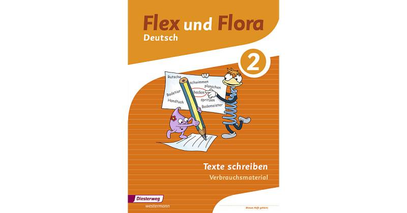 Buch - Flex und Flora - Deutsch: Texte schreiben 2 (Verbrauchsmaterial) von Diesterweg Verlag
