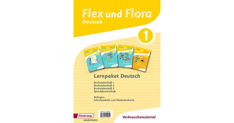Buch - Lernpaket Deutsch 1 (Verbrauchsmaterial), 4 Hefte von Diesterweg Verlag