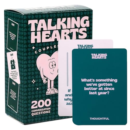 Difistik Sprechendes Herz-Kartenspiel, Gesprächskarten, Paar-Kartenspiel für Verabredungen und Reiseabenteuer, Gesprächskartenspiele für Erwachsene, tolles Valentinstagsgeschenk für Paare Difistik Sprechendes Herz-Kartenspiel, Gesprächskarten, Paar-Kartenspiel für Verabredungen und Reiseabenteuer, Gesprächskartenspiele für Erwachsene, tolles Valentinstagsgeschenk für Paare von Difistik